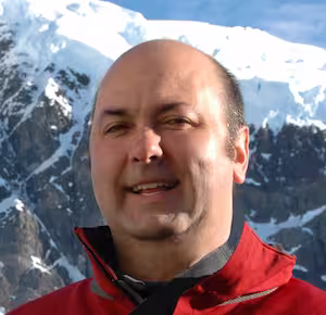 Bruce Josephs in Antarctica